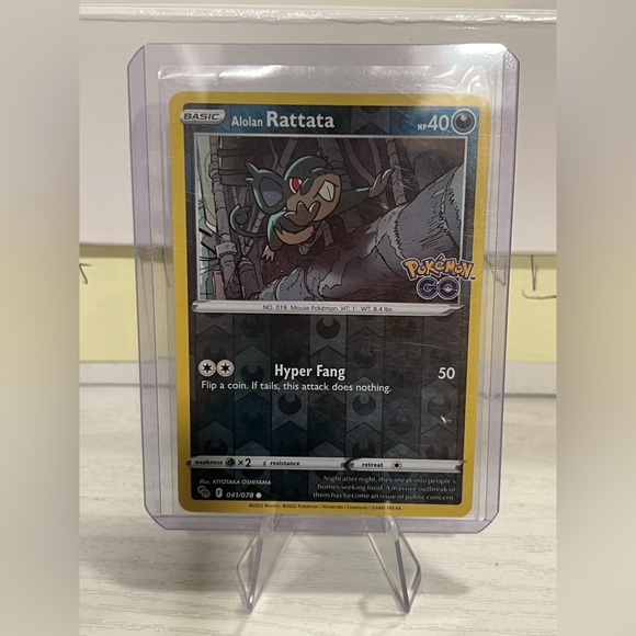 Rattata Pokemon card - Picture 1 of 2